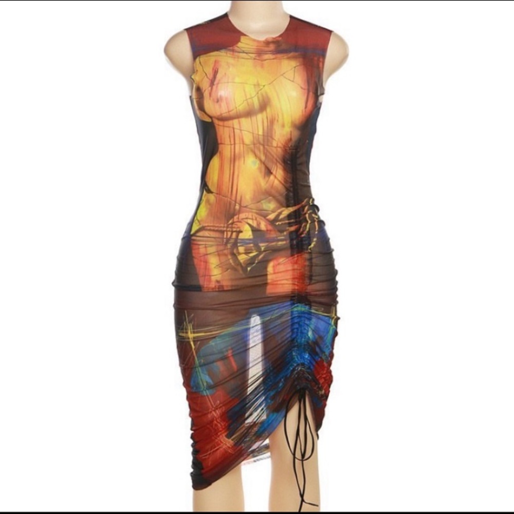 Body paint Dress